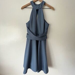 C/MEO Collective I'm New Here Halter Mini Dress